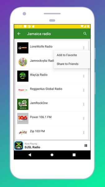 Radio Jamaica Schermafbeelding 3