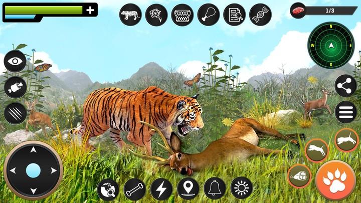 Tiger Simulator Animal Game 3D Ảnh chụp màn hình 3