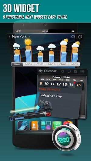 Next Launcher 3D Shell 프리미엄 apk