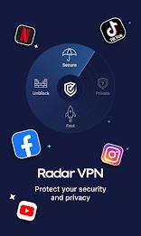 Radar VPN - Fast VPN Proxy Pro Ekran Görüntüsü 0