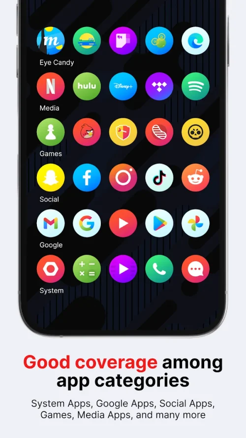 Hera Icon Pack: Circle Icons স্ক্রিনশট 3