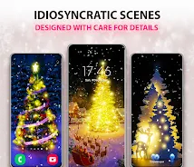 Christmas Tree Live Wallpaper স্ক্রিনশট 2