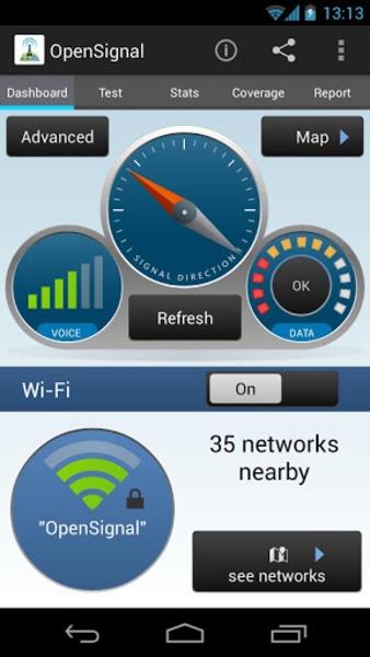 OpenSignal - 3G/4G/WiFi Schermafbeelding 1