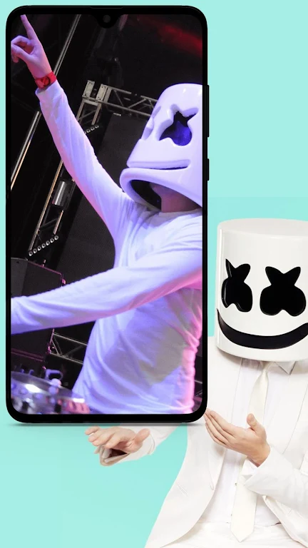 Marshmello Wallpaper Ảnh chụp màn hình 3