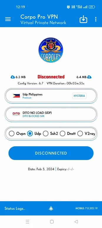 CORPOVPN PRO應用截圖第2張