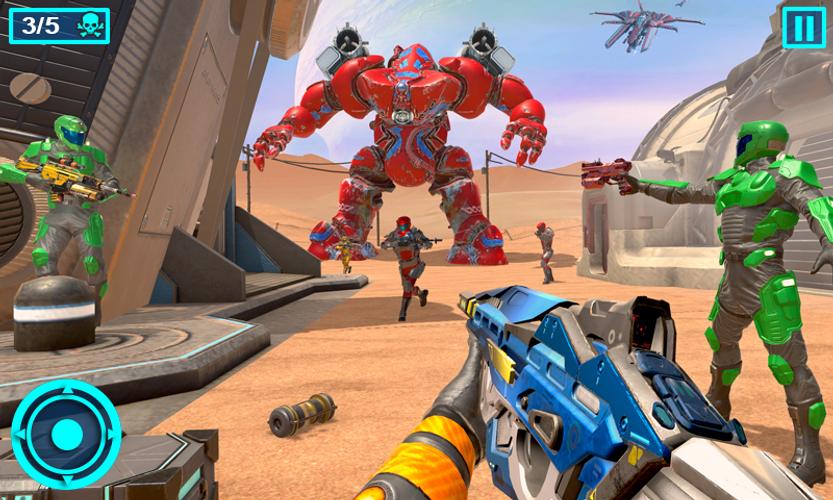 FPS Robot Shooter: Gun Games Schermafbeelding 1