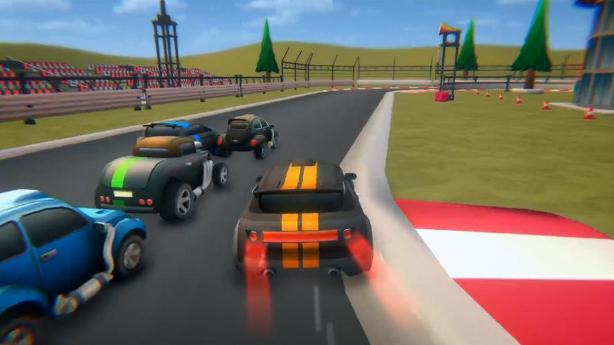 Power Toon Racing Tangkapan skrin 1