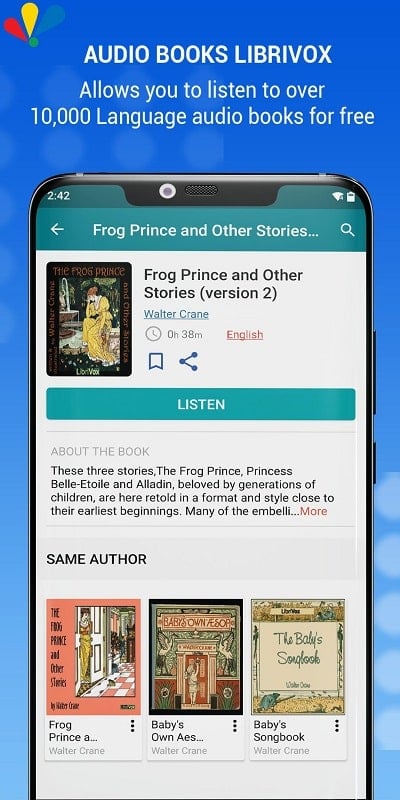 LibriVox: Audio bookshelf Captura de pantalla 0