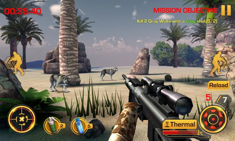 Wild Hunter 3D Mod Tangkapan skrin 1