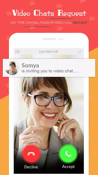 Live Video Chat - Random Video Call with Girls Captura de pantalla 3