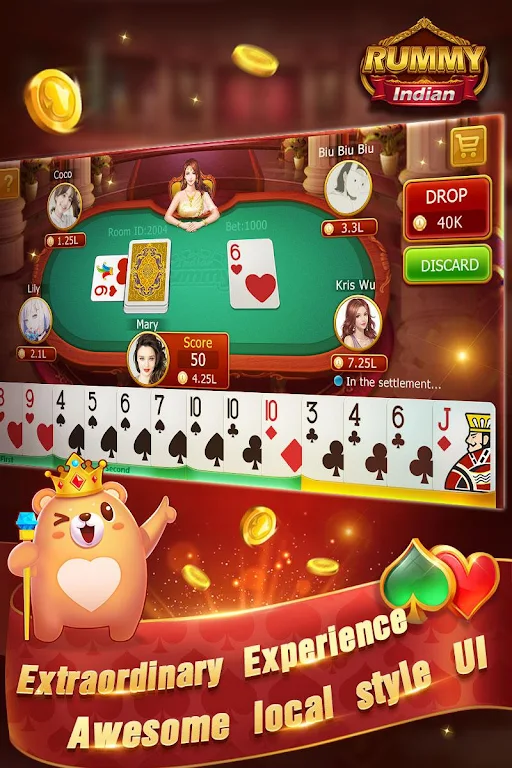 Indian Rummy-Free Online Card Game स्क्रीनशॉट 1