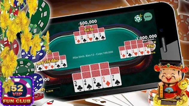 52Vip FunClub Online, Game danh bai doi thuong Zrzut ekranu 1