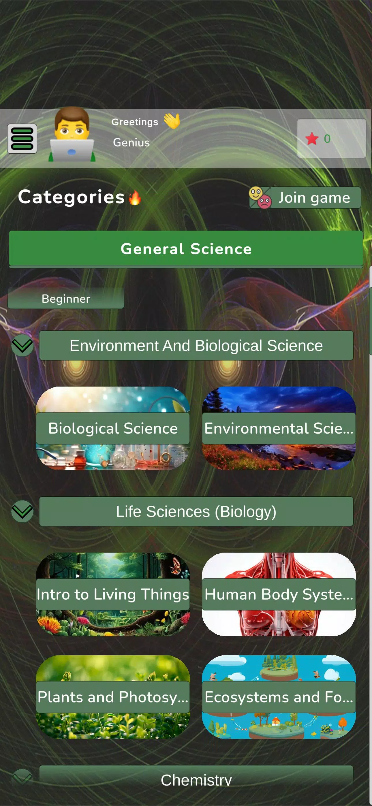 General Science Ekran Görüntüsü 0