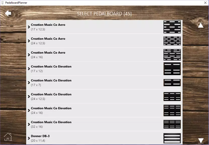 PedalboardPlanner Скриншот 1