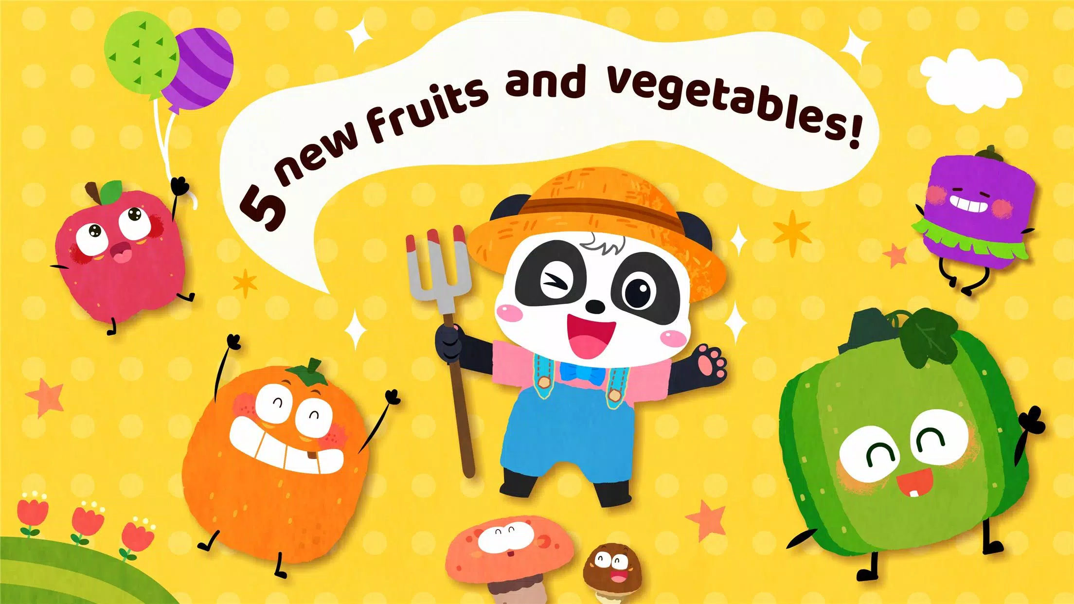 Baby Panda's Fruit Farm ภาพหน้าจอ 1