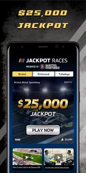 Jackpot Races Capture d'écran 0