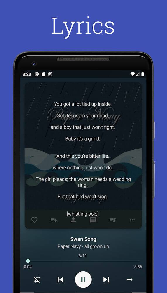 Pixel+ – Music Player Captura de pantalla 3