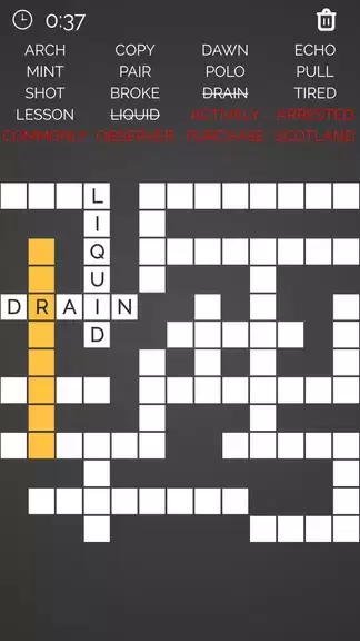 Schermata Crossword : Word Fill 3