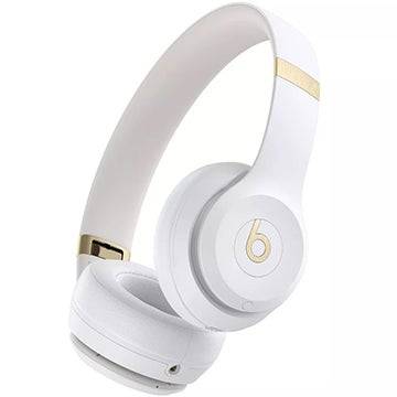 Beats Solo 4 беспроводные наушники - теплый белый