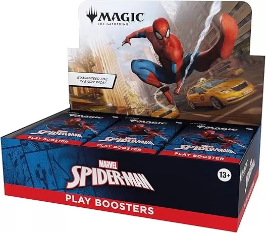 Amazon Restocks Spider-Man Magic: The Gathering Booster Boxes