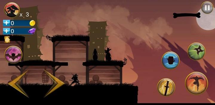 Shadow Samurai : Ninja Revenge ภาพหน้าจอ 0