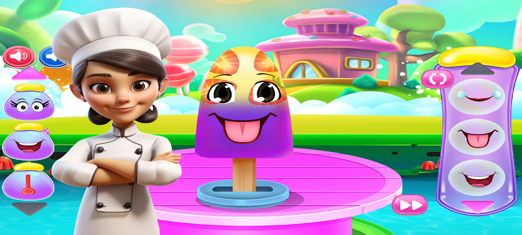 game cooking candy decoration Captura de tela 3