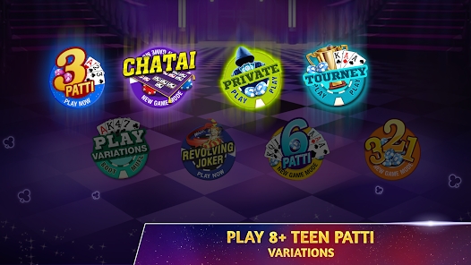 Teen Patti Octro 3 Patti Rummy Zrzut ekranu 0