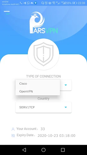 ParsVPN Ảnh chụp màn hình 0