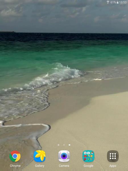 Tropical Beach Live Wallpaper Tangkapan skrin 3