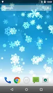 雪の花ライブ壁紙 スクリーンショット 0