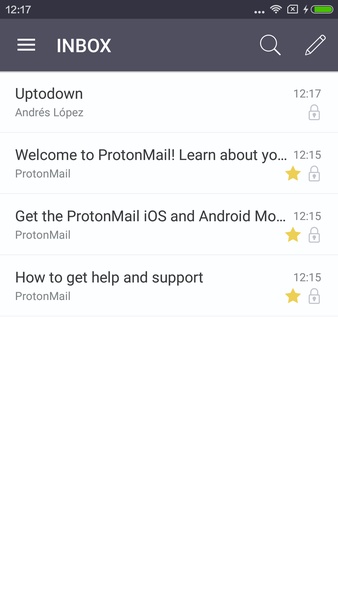 Proton Mail почта Скриншот 3