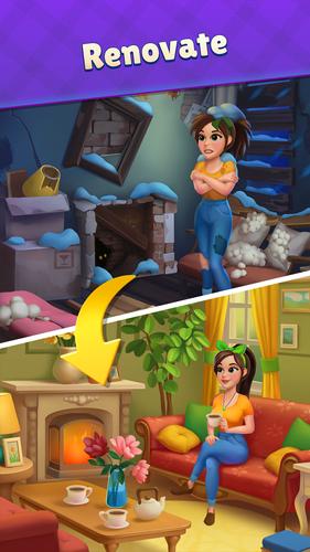 Merge Cafe: Cooking Theme Скриншот 1