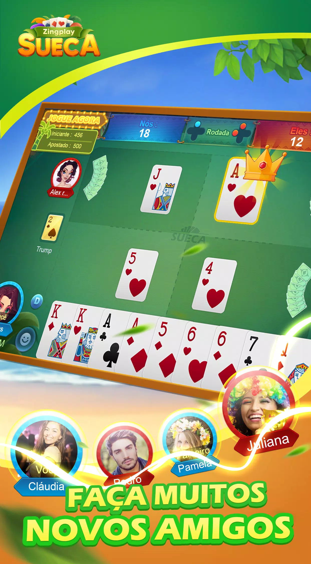 Sueca ZingPlay - Jogo de carta スクリーンショット 1