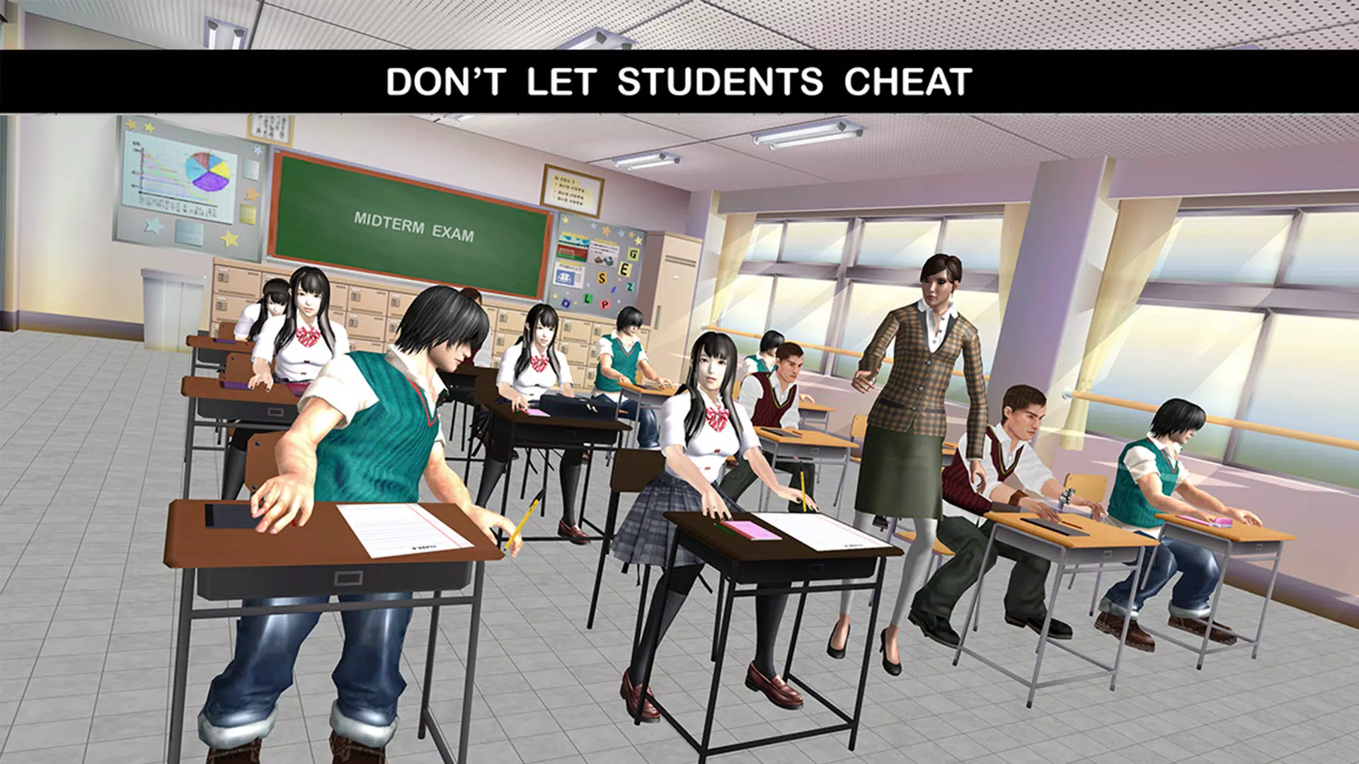 School Intelligent Teacher 3D Скриншот 2