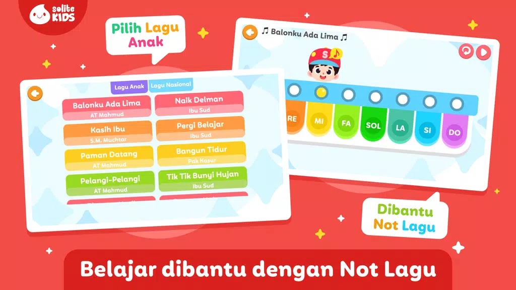 Belajar Piano + Lagu Indonesia Captura de tela 2