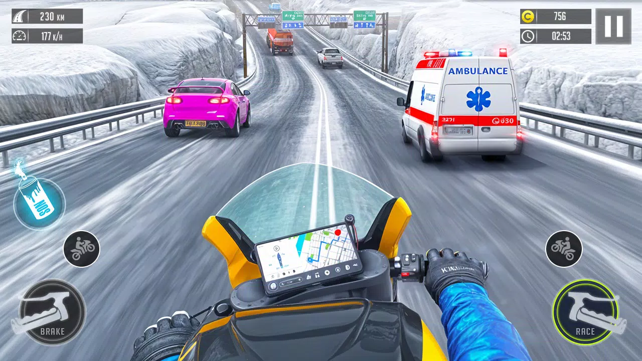 Schermata 3d Bike Racing Bike Race Games 2