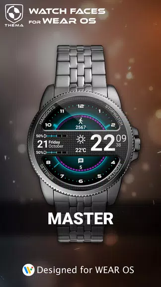 Master Watch Face Capture d'écran 0