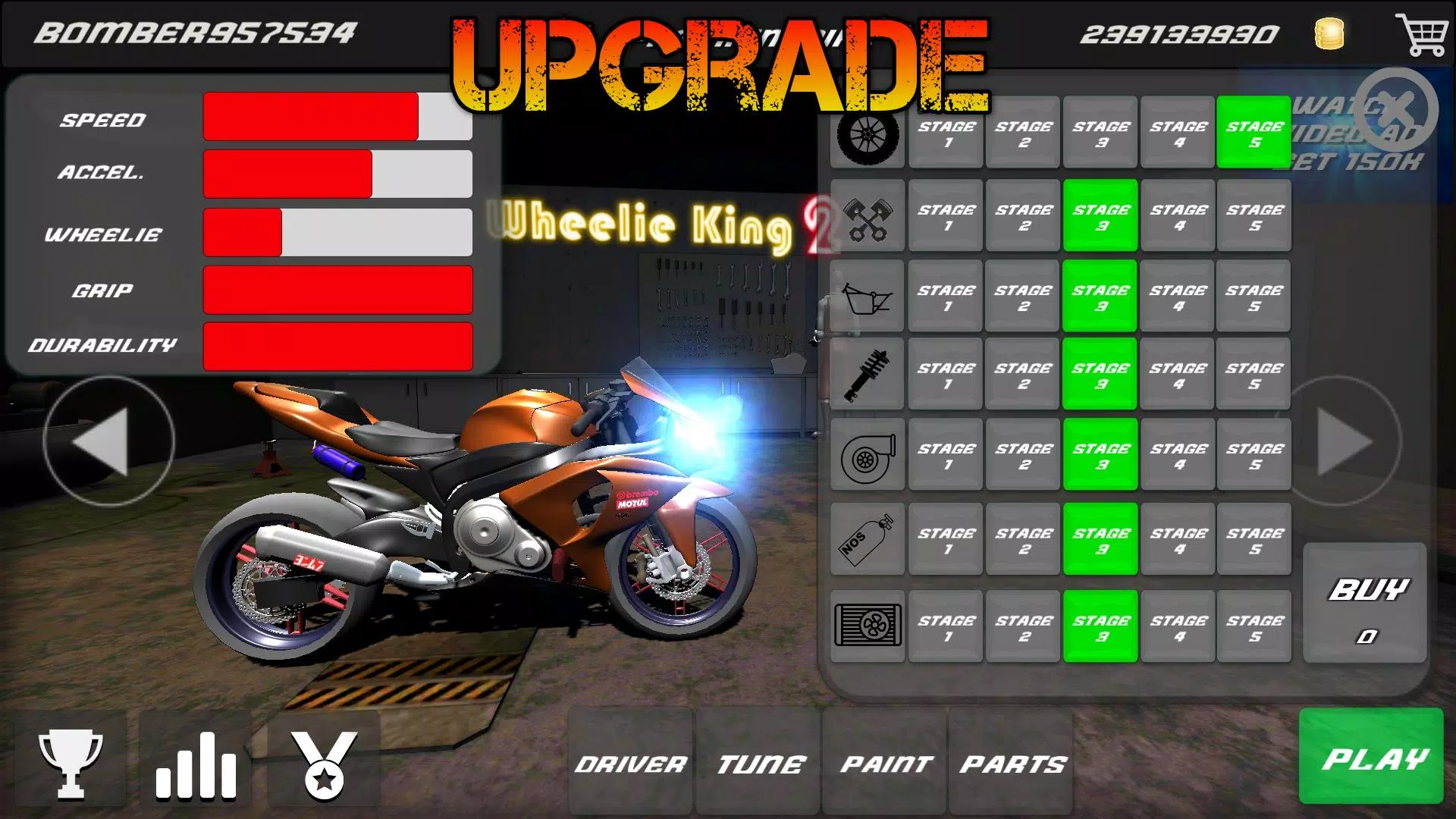 Wheelie King 2应用截图第3张