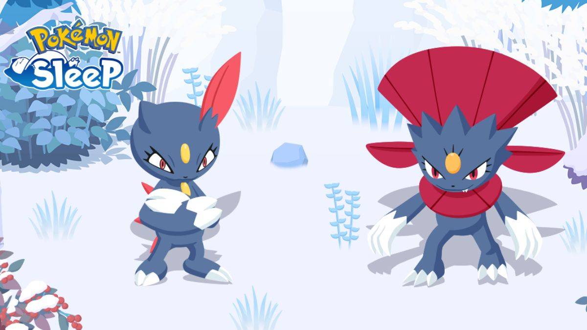 Pokémon Sleep выпускает неуловимый сносиль и Weavile