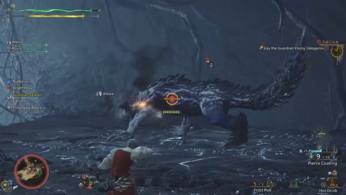 Monster Hunter Wilds Ebano Odogaron Boss Fight