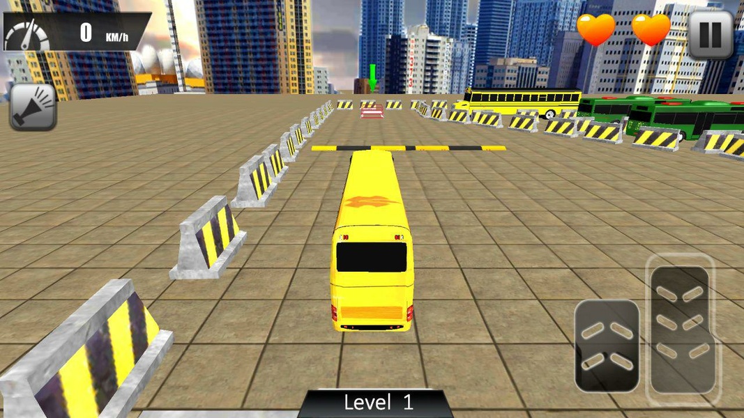 Modern Bus Drive Parking 3D Скриншот 0