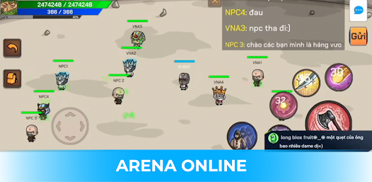 Chibi Survivor: PvP Arena Ảnh chụp màn hình 0