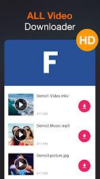 All Video Downloader - V Ảnh chụp màn hình 0