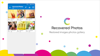 Photos Recovery-Restore Images Captura de tela 3