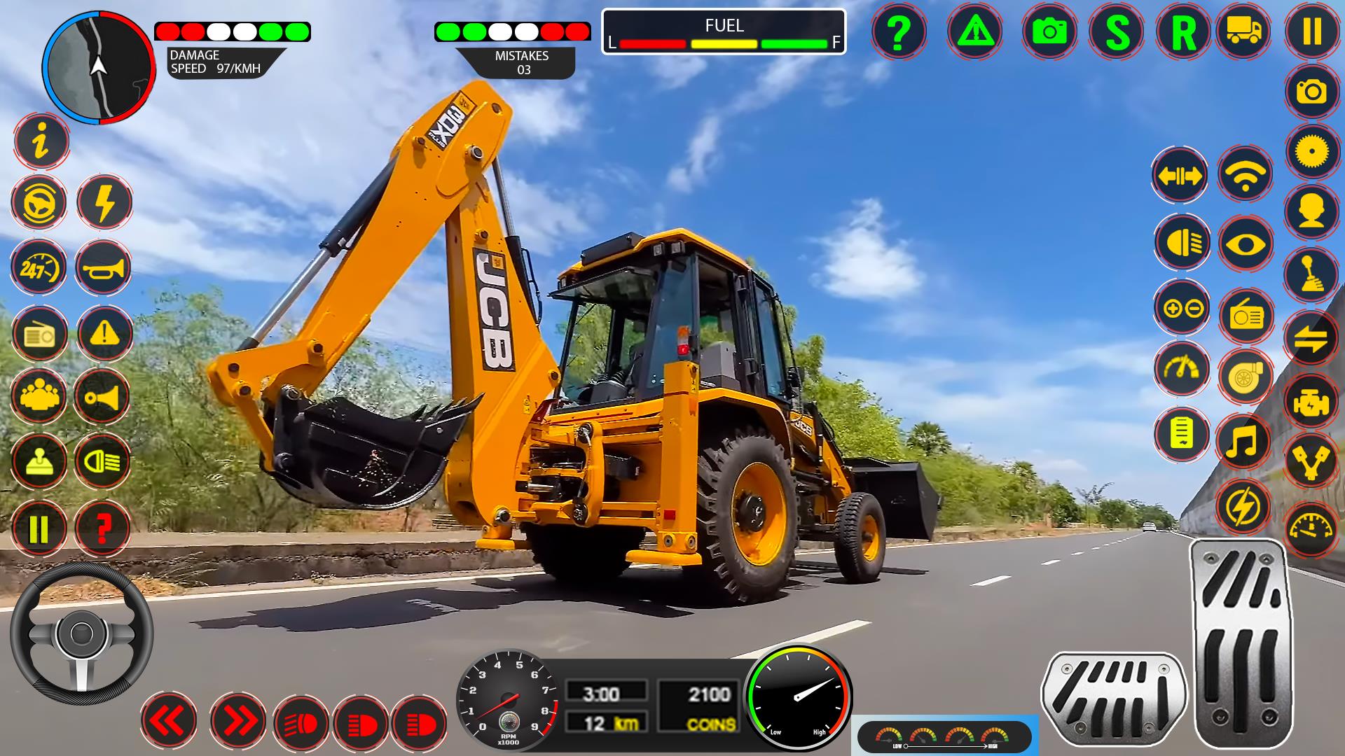 JCB Construction Excavator Sim应用截图第2张