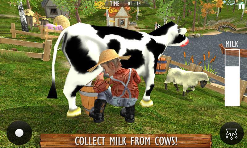 Little Farmer City: Farm Games ဖန်သားပြင်ဓာတ်ပုံ 0