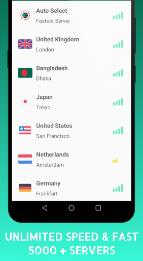 Bangladesh VPN - Proxy VPN Ekran Görüntüsü 1