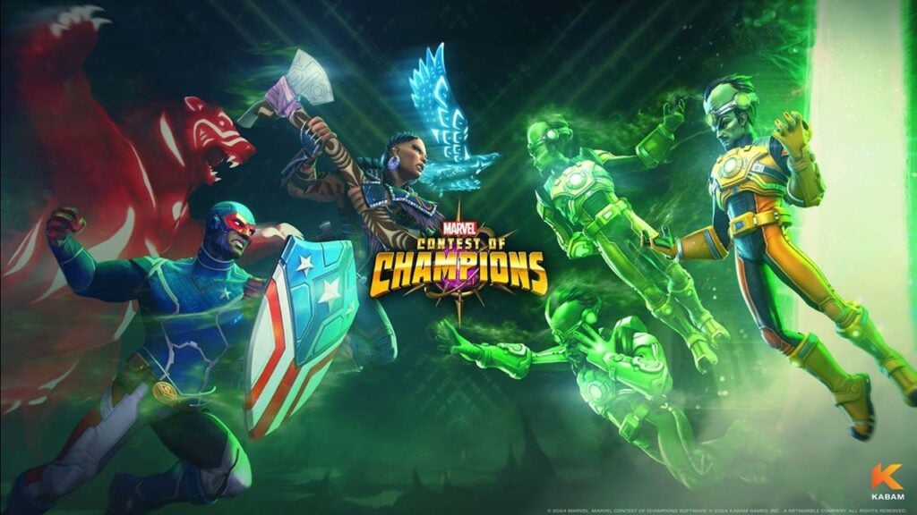 Патриот и лидер совершают взрывное проникновение в Marvel Contest of Champions