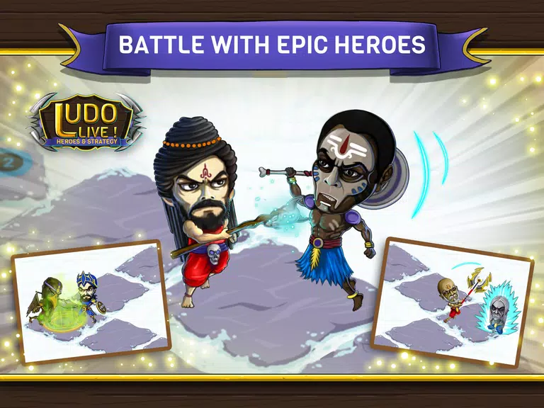 Ludo Live! Heroes & Strategy Tangkapan skrin 2