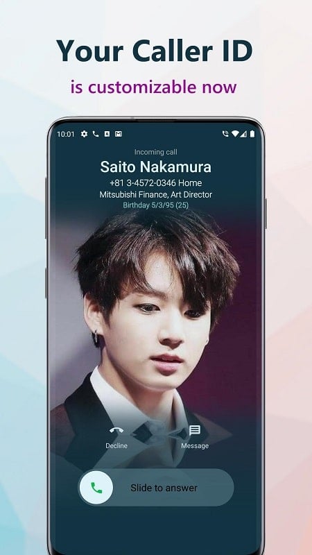 True Phone Dialer & Contacts Captura de pantalla 1